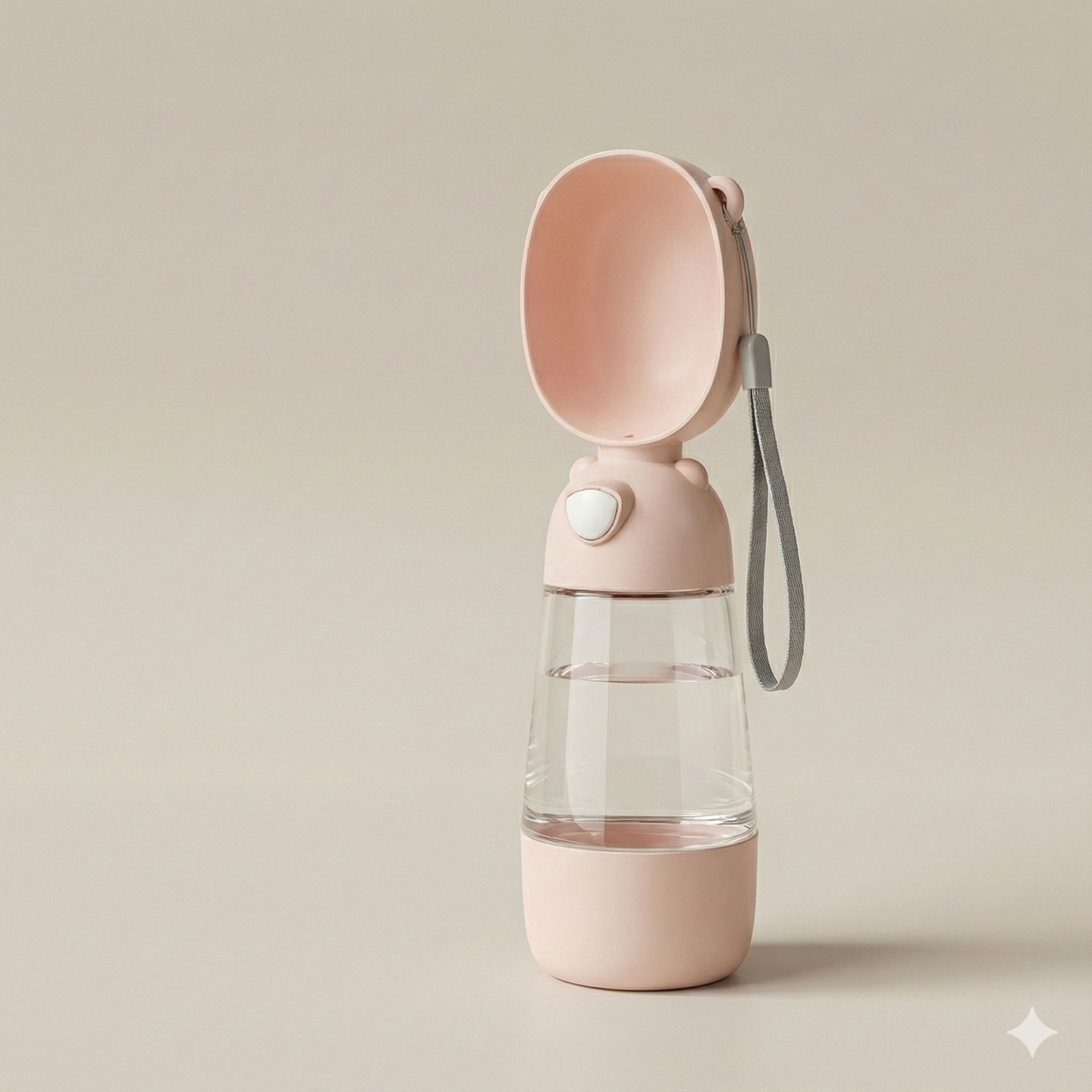 Borraccia da viaggio 2-in-1 – Acqua e snack per cani e gatti