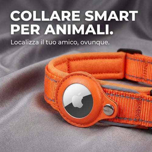 Collare per airtag riflettente – Imbottito e regolabile