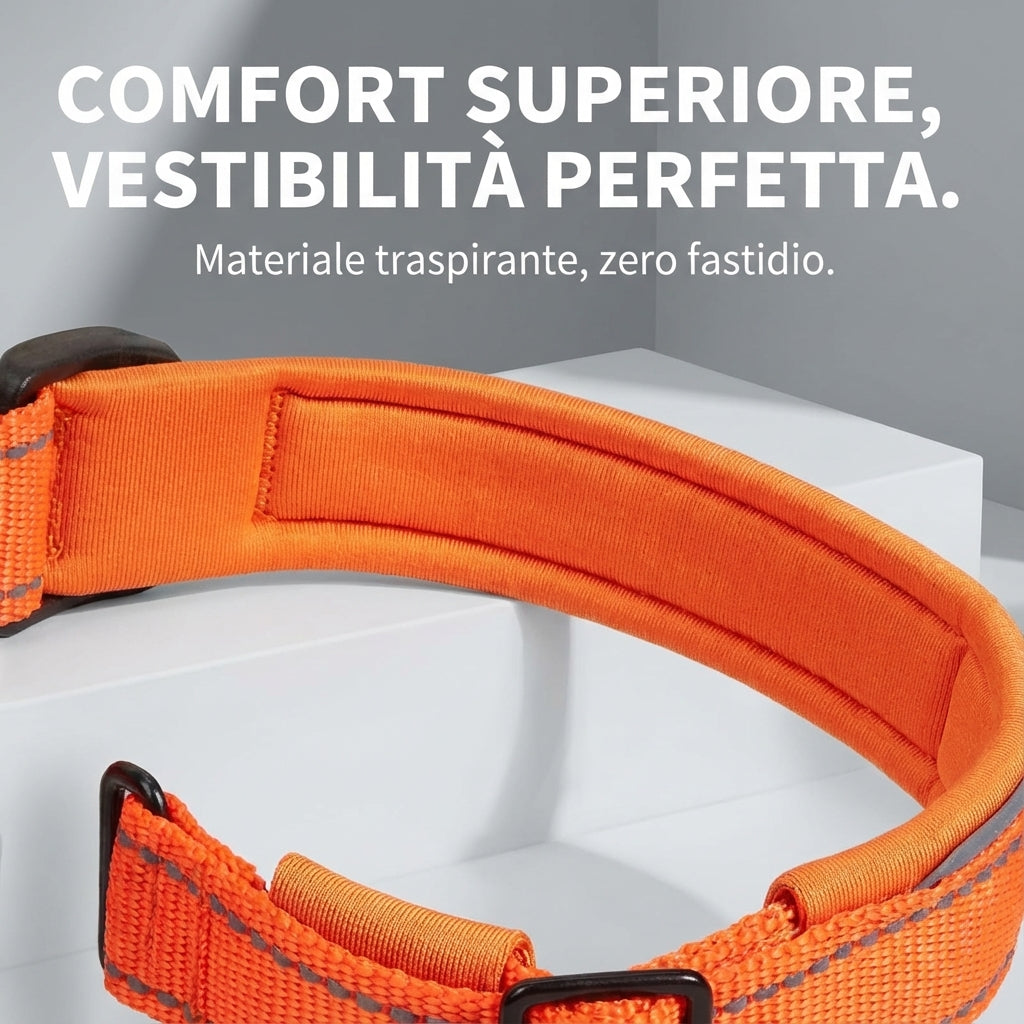Collare per airtag riflettente – Imbottito e regolabile
