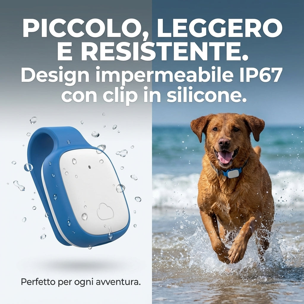 Tracker GPS 4G per animali – Localizzazione in tempo reale