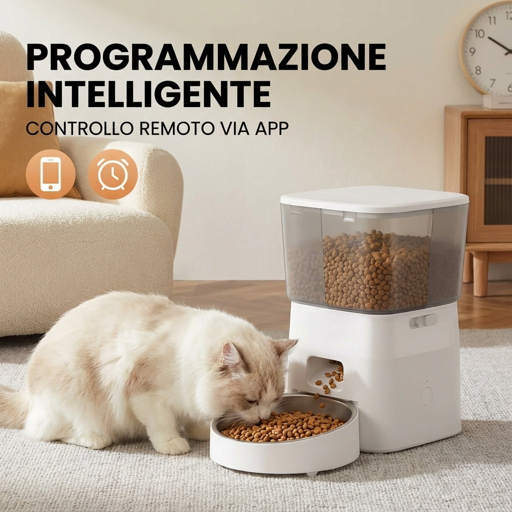 Dispenser automatico 2 L con wi-fi – Pasti programmati