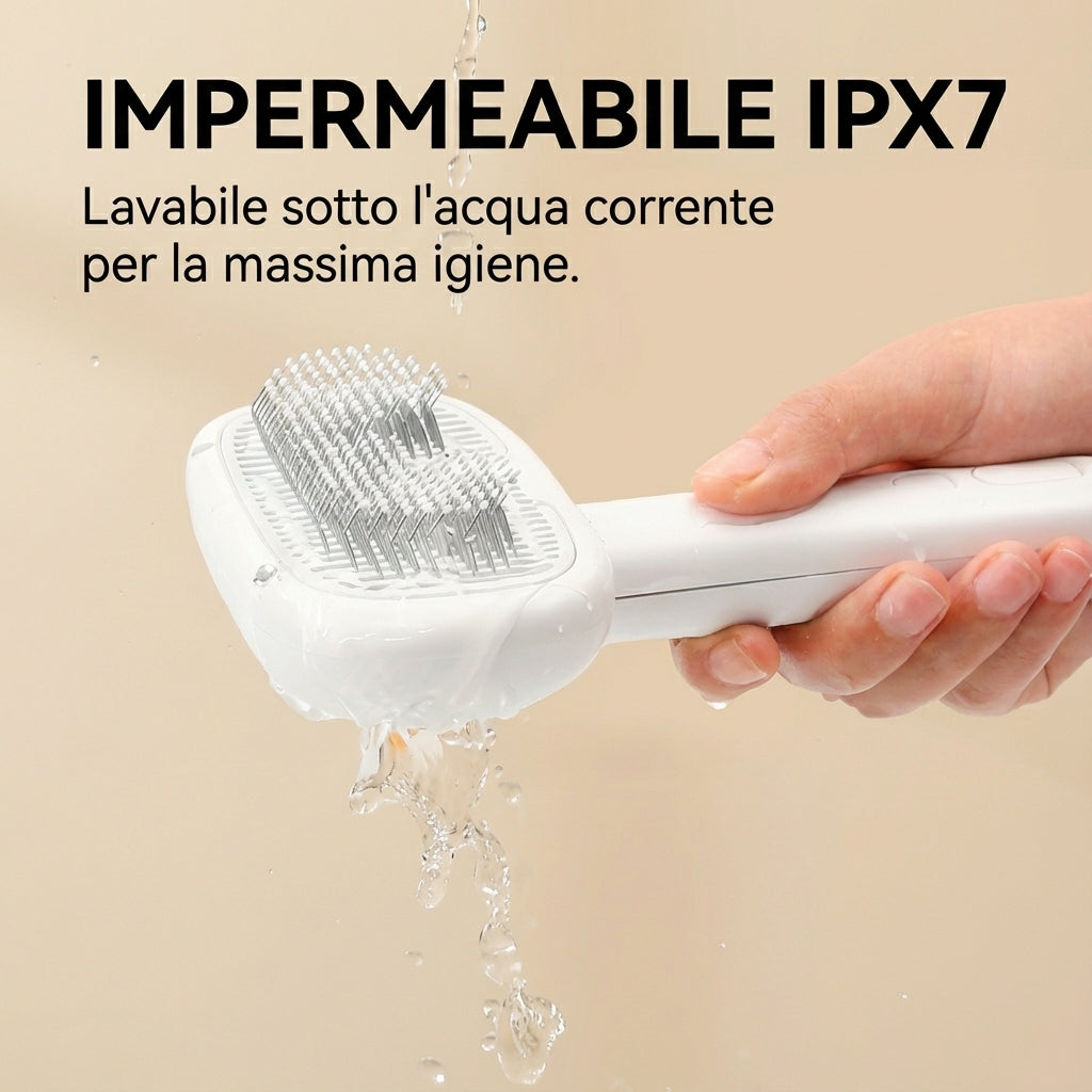 Pettine a nebulizzazione elettrica – Rimozione peli per cani e gatti