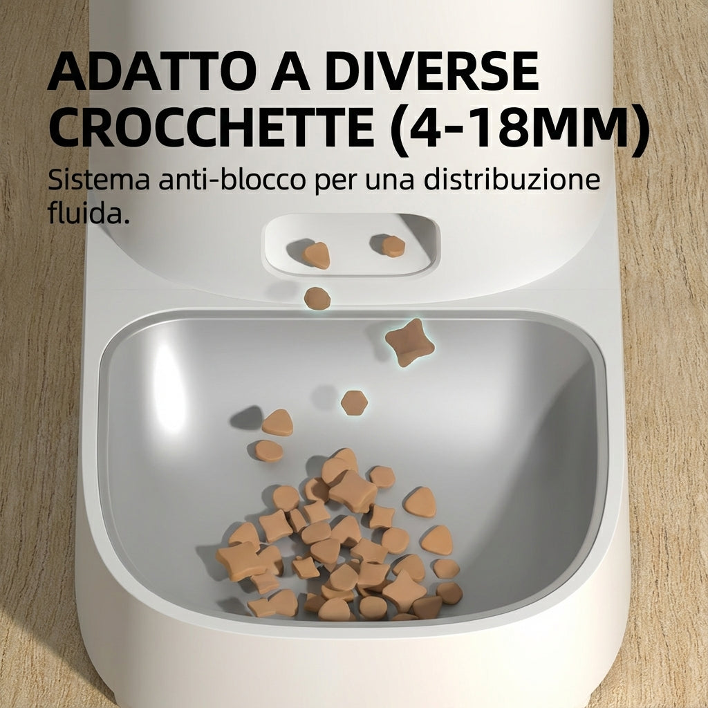 Dispenser automatico smart con wi-fi – Programmabile da app