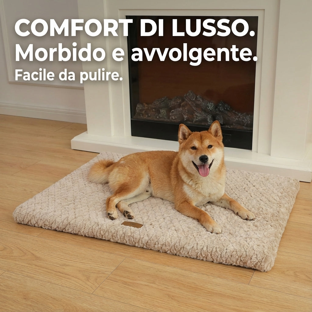 Letto ortopedico in memory foam con rivestimento lavabile – Impermeabile e antiscivolo