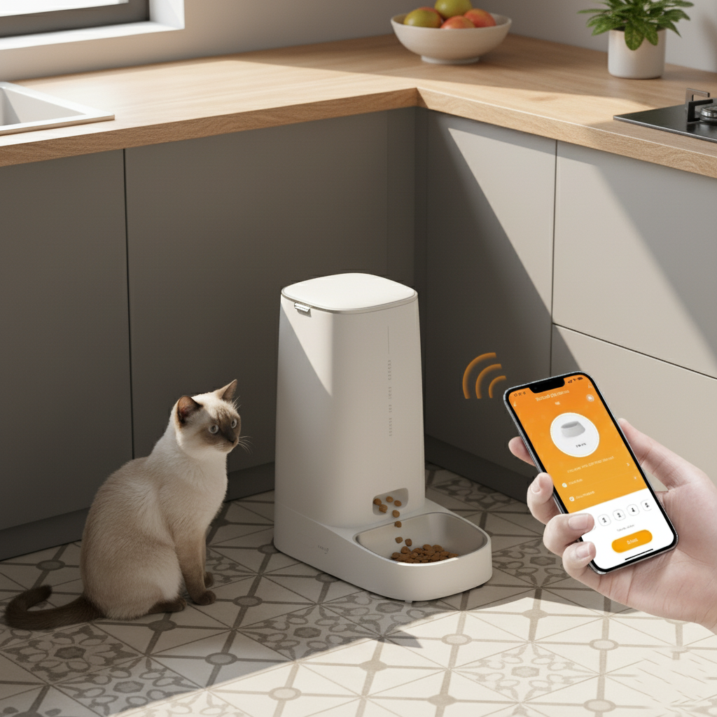 Dispenser automatico smart con wi-fi – Programmabile da app