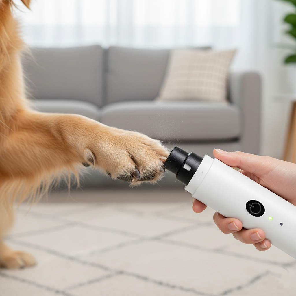 Tagliaunghie elettrico silenzioso – Ricaricabile con luce LED