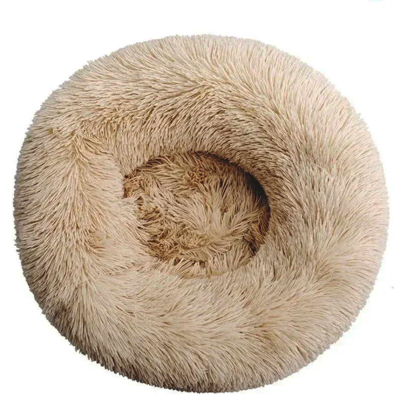 Cuccia rotonda in peluche (40 – 90 cm) – Comfort avvolgente per cani e gatti