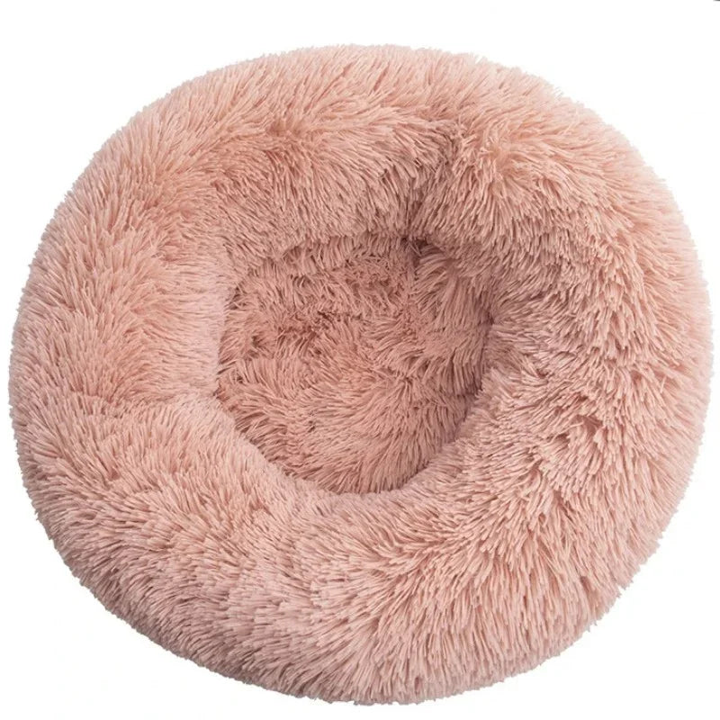Cuccia rotonda in peluche (40 – 90 cm) – Comfort avvolgente per cani e gatti