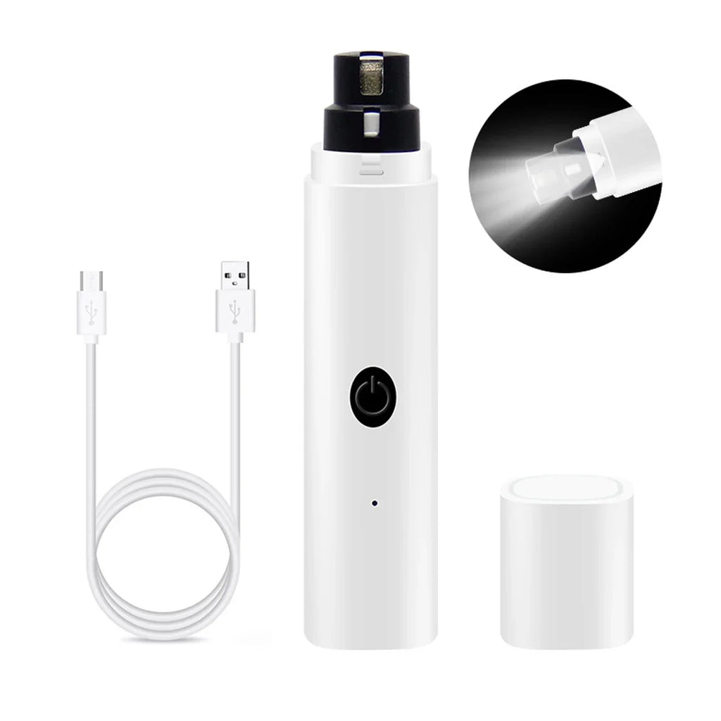 Tagliaunghie elettrico silenzioso – Ricaricabile con luce LED