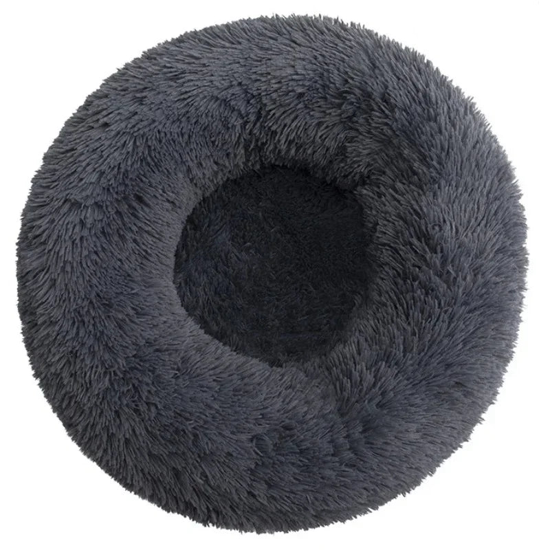 Cuccia rotonda in peluche (40 – 90 cm) – Comfort avvolgente per cani e gatti